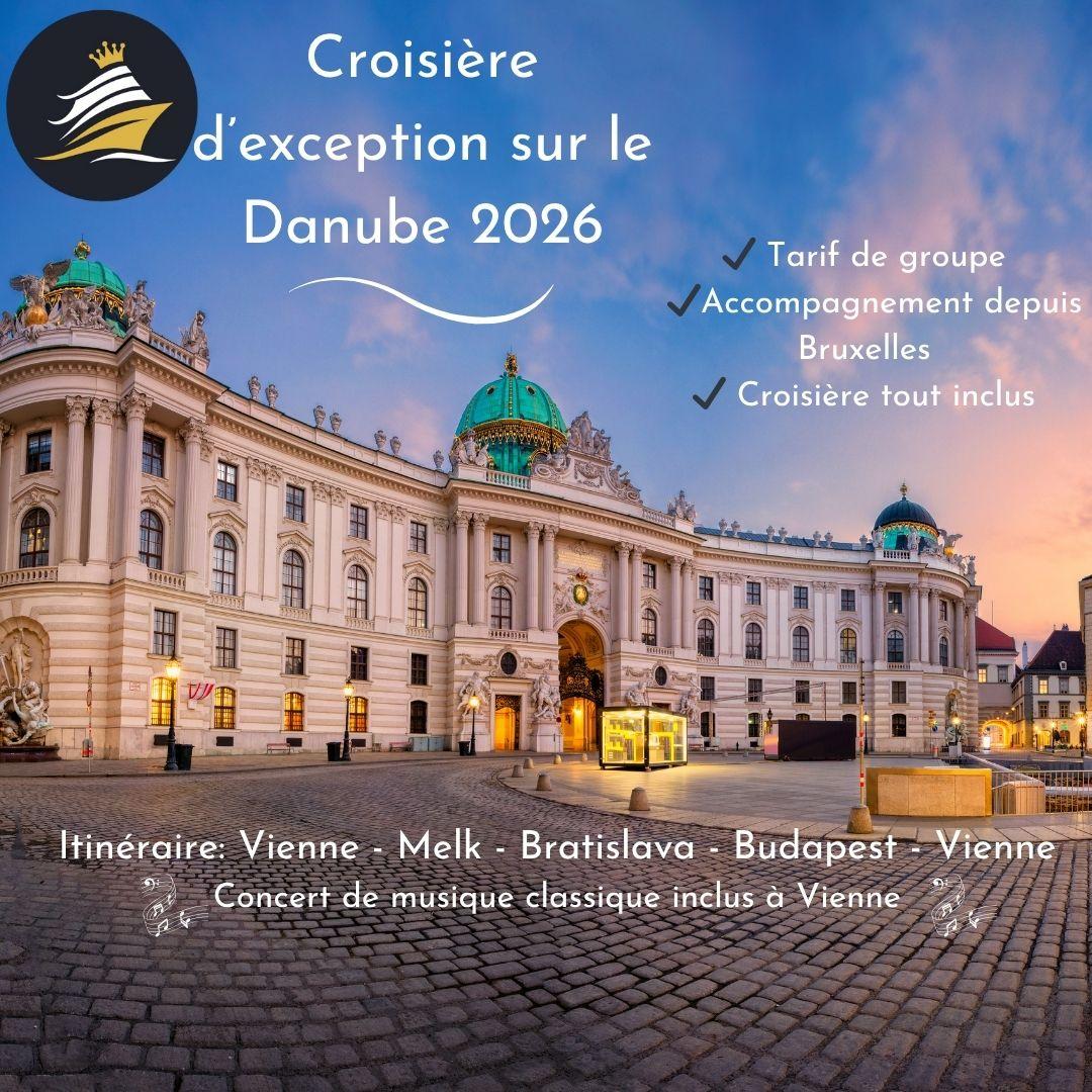 Croisière sur le Danube avec vols inclus- Complet